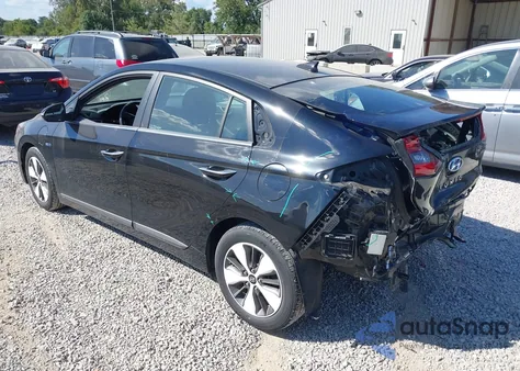 2019 Hyundai Ioniq Plug-In Hybrid Limited из США, поврежденный, VIN KMHC75LD7KU108045